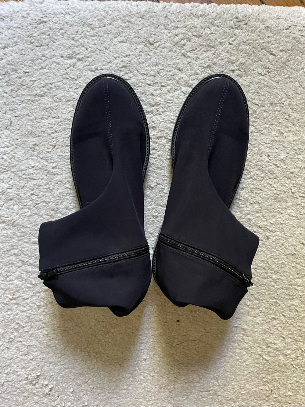 Rachel Comey Black Stretch Ankle Booties